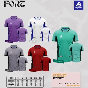 Quần áo đá bóng Aspeed – BST FORT: Pháo Đài Vô Cực, biểu tượng của sức mạnh